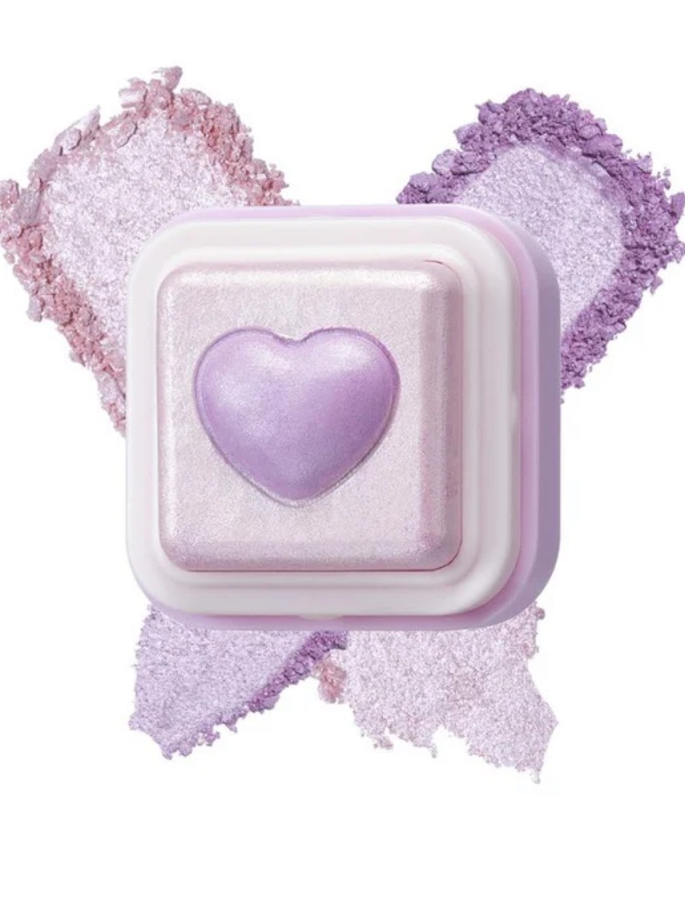 Colorgram Milk Bling Heartlighter Highlighter in Lavender Heart NEW